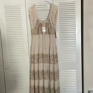 Boston proper peasant dress bamboo